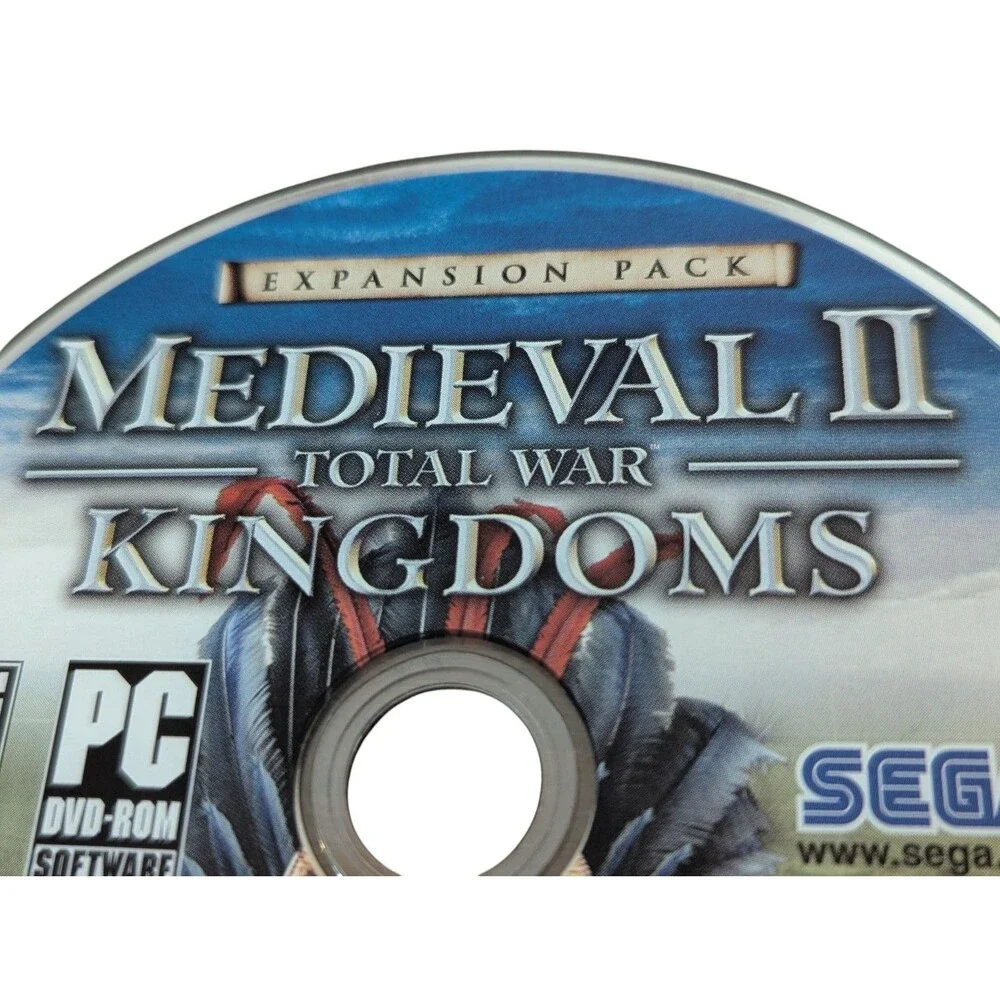 MediEvil II Total War Disc 1 Kingdoms & 1 Of 2 Sega PC DVD-ROM 2006 Rated Teen